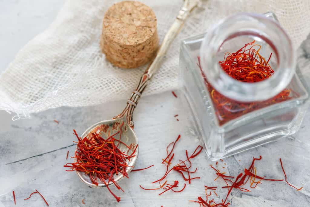 Image of the saffron herb