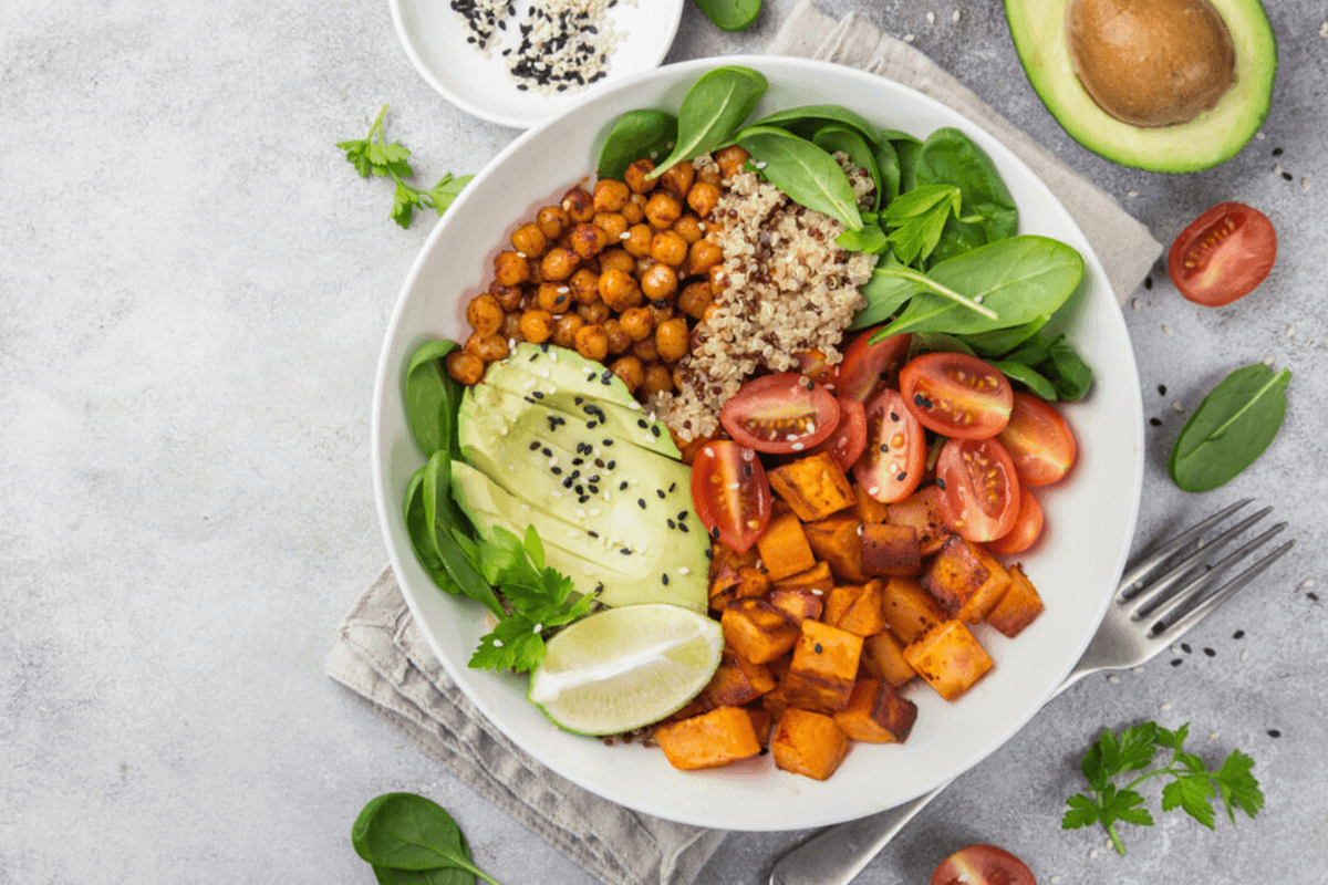 Bowl of food