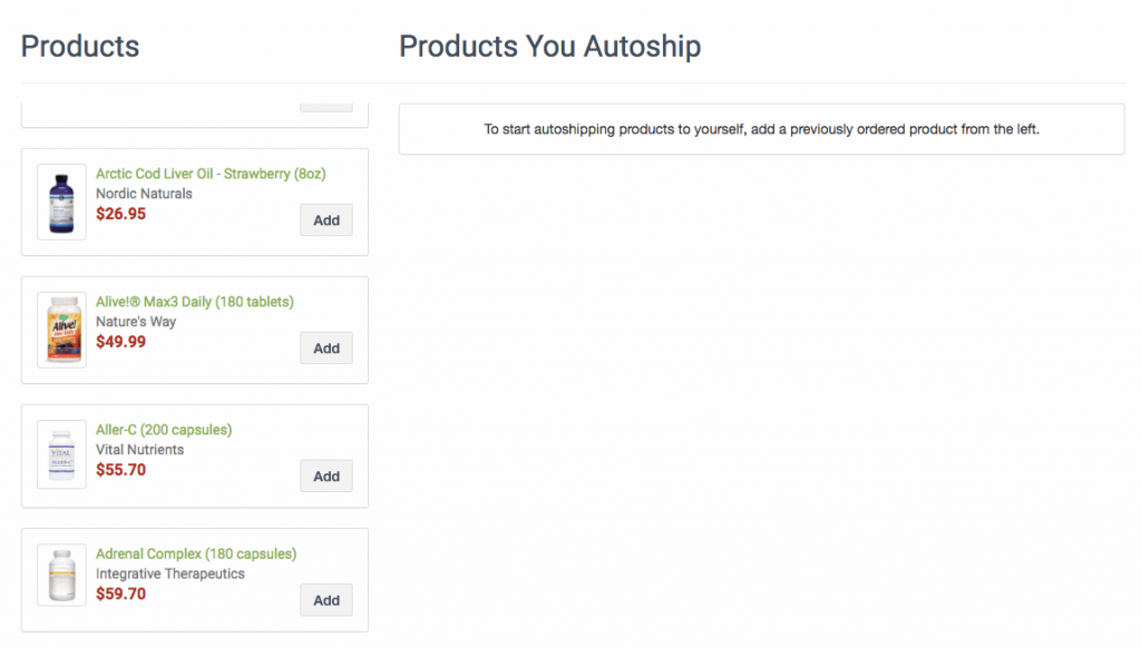 fullscript-autoship-supplements